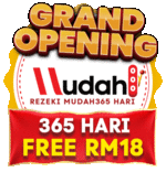 MUDAH365 Grand Opening Free Credit